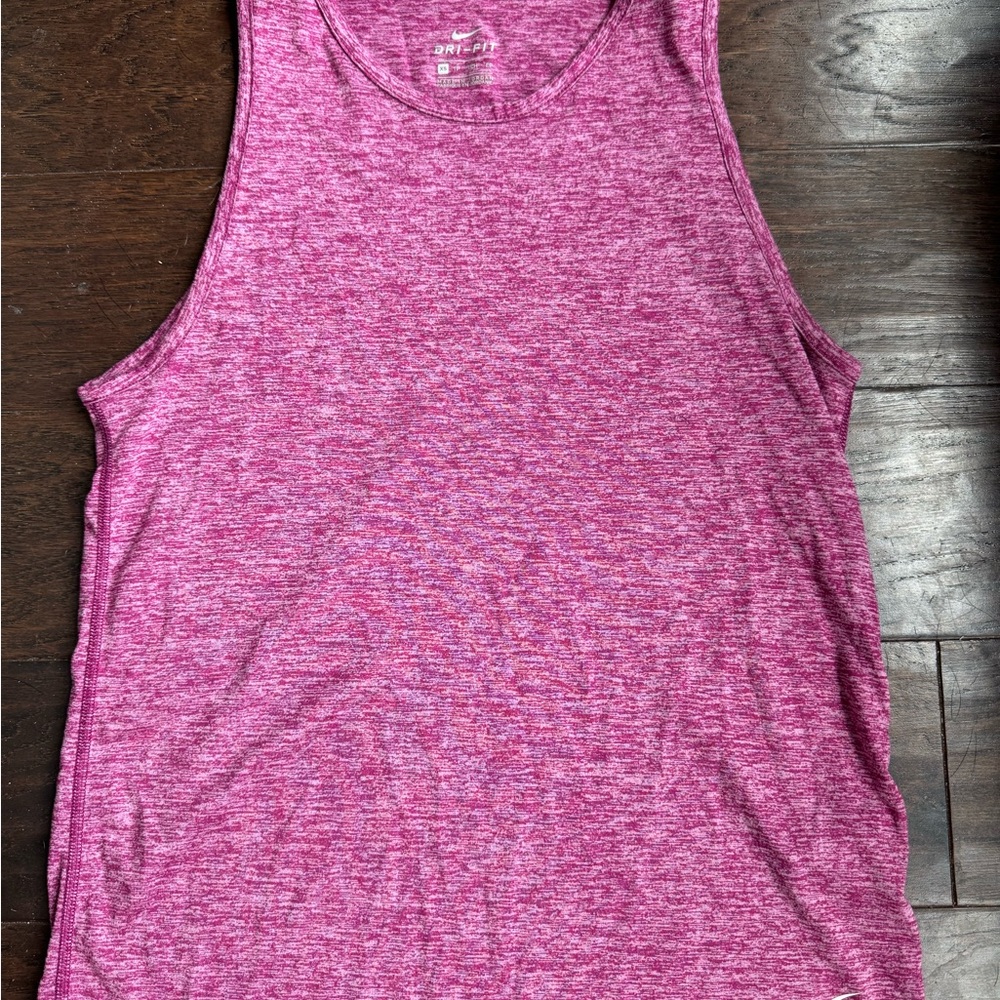 Women's Nike Dri Fit Pink Workout Tank